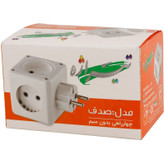 چهار راه دوشاخه دار تیراژه مدل صدف