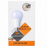 لامپ LED حبابی ۹ وات PGT