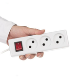سیم سیار 3 خانه تیراژه با سیم 1،80